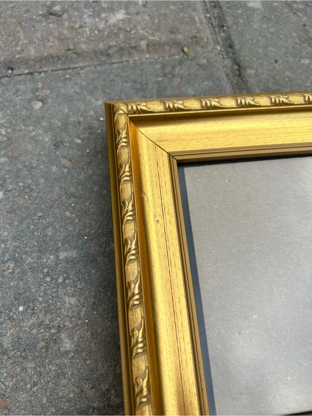 Vintage Style Ornate Gold Picture Frames – Matching Pair (5x7 Photo Size)